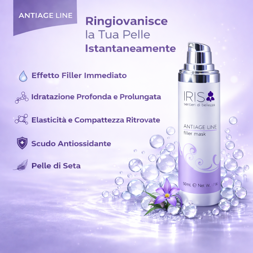 Maschera Effetto Filler in 15 Minuti IRIS